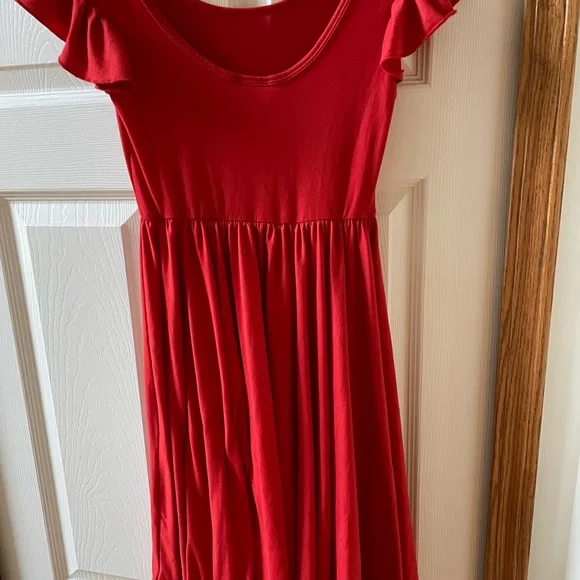 Dot Dot Smile Red Twirl Dress ❤️❤️ - Picture 2 of 4